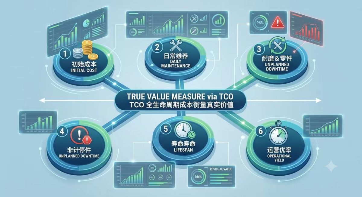 Procurement of Forklift Attachments: Moving Beyond Unit Price to Measure True Value via Total Cost of Ownership (TCO)