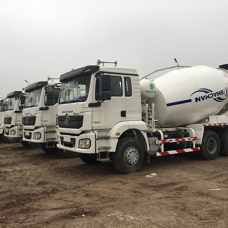 Used Shacman Delong 6X4 Mixer Truck 10 Wheel