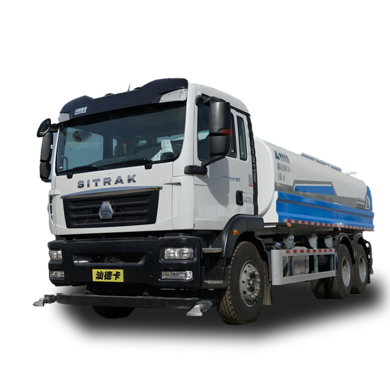 Used SITRAK 6x4 Water Tank Truck 371HP 10-Wheel