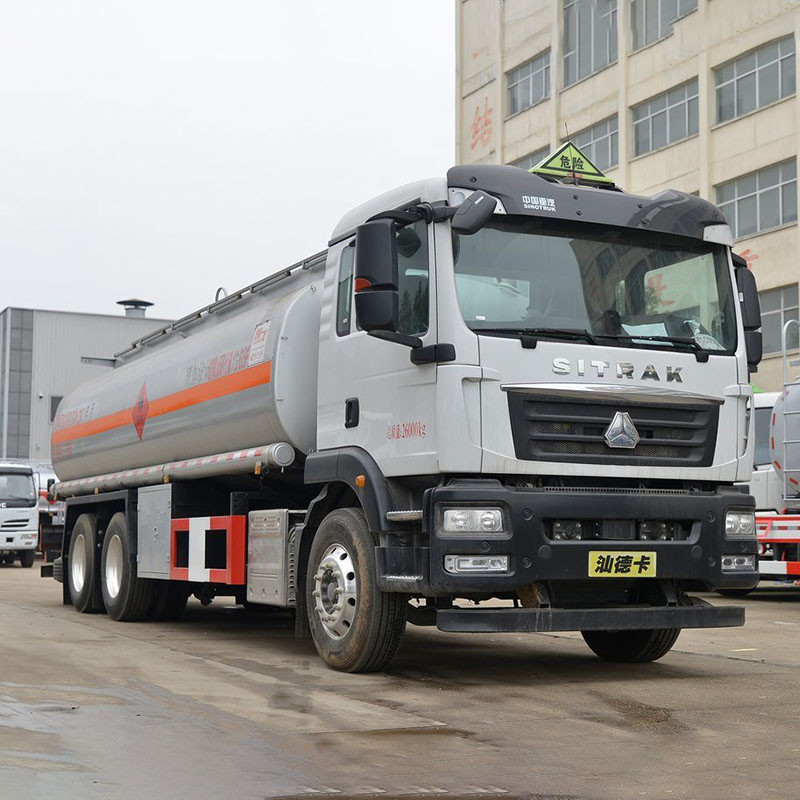 3 Used SITRAK 6x4 Water Tank Truck 371HP 10-Wheel