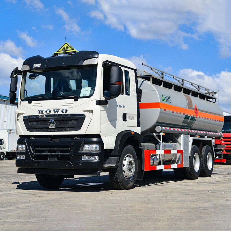 6 Used HOWO Lorry Oil Fuel Tanker Truck