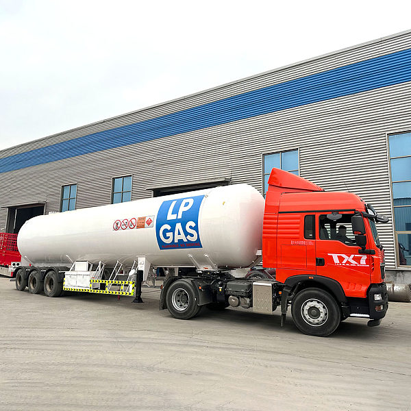 Used Tri-Axle LPG Gas Tanker Trailer Used Tri-Axle LPG Gas Tanker Trailer