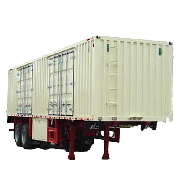 Used CIMC Huajun 10 meter series box semi-trailer Used CIMC Huajun 10 meter series box semi-trailer