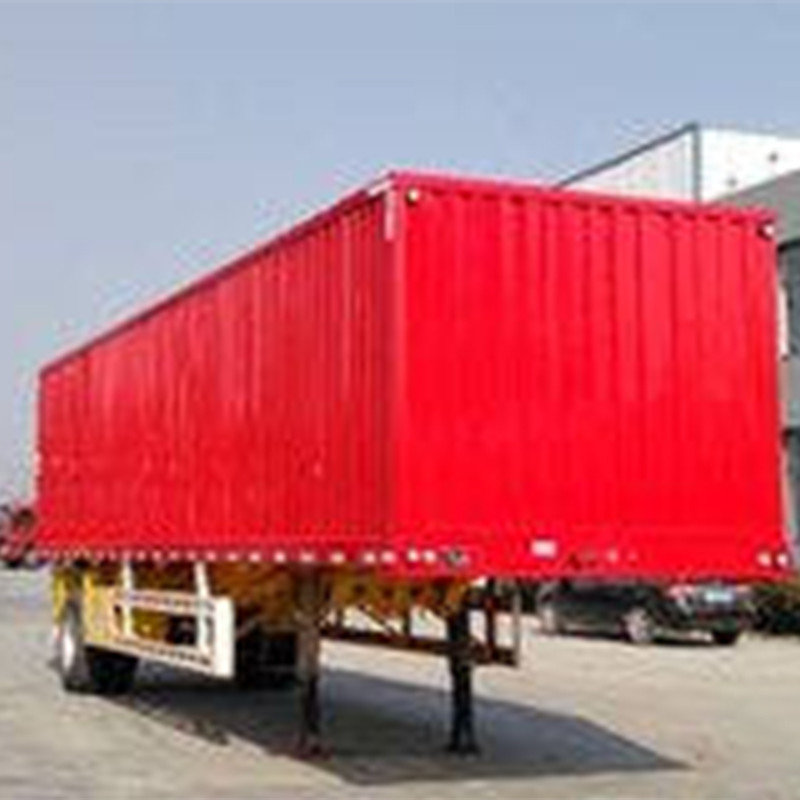 22 Used New Asia Trailer 13 meter series box semi-trailer