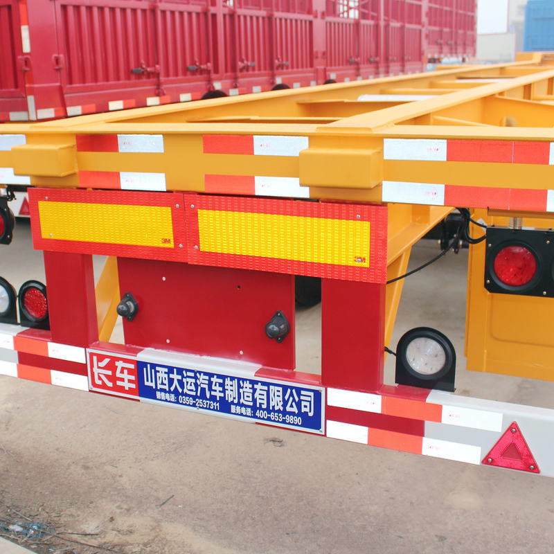 Used Dayun 45 foot containerized semi-trailer