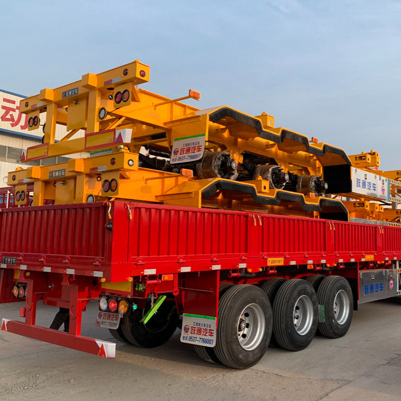 6 Used Liangshan Yuetong 8-13m series containerized semi-trailer