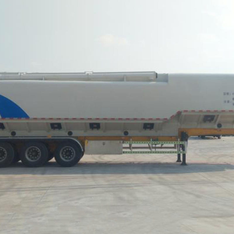 1 Used Bingling Fang 60 Square Series Powder Material Transport Semi trailer