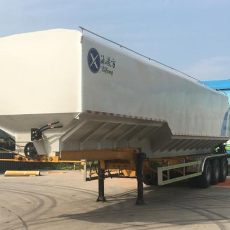 3 Used Bingling Fang 60 Square Series Powder Material Transport Semi trailer