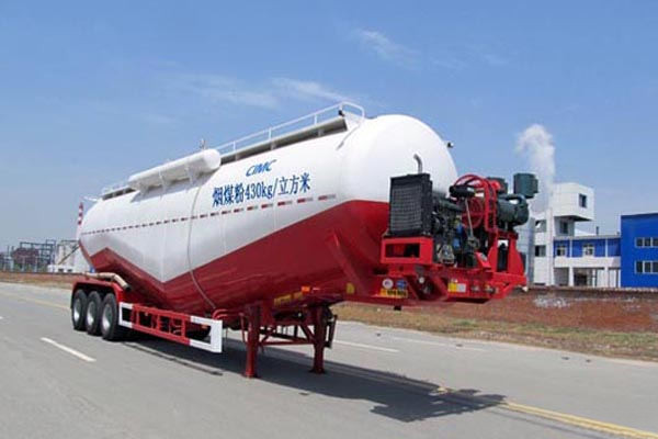 Used CIMC Huajun 64 Square Series Powder Material Transport Semi trailer