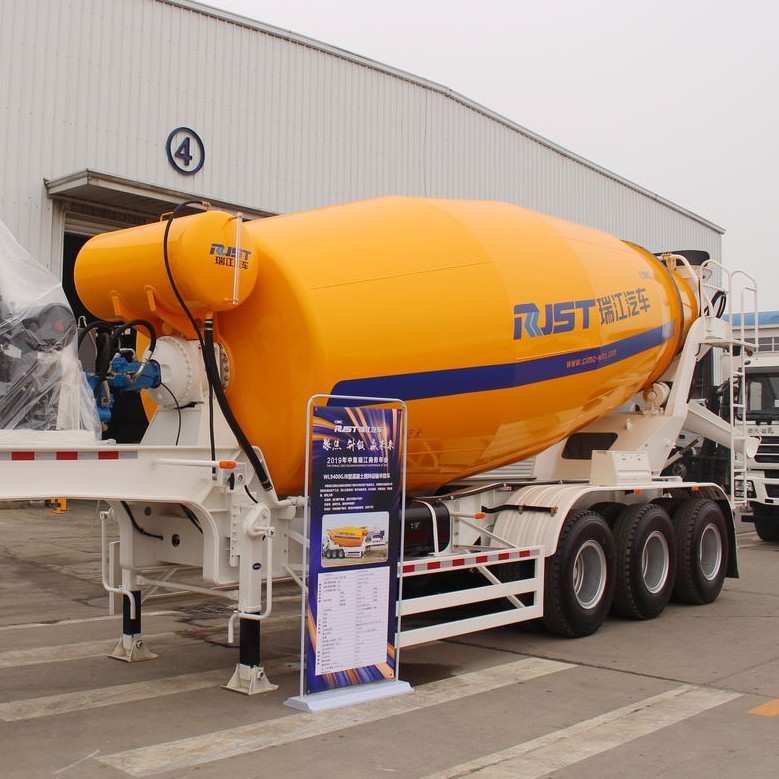 7 Used CIMC Ruijiang 17.4 Square Series Powder Material Transport Semi trailer