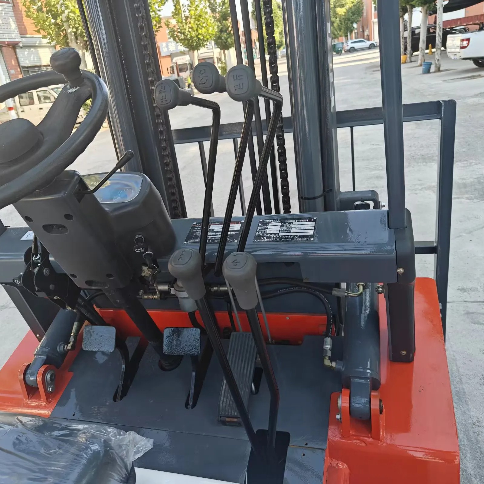 Used 3 Ton 3.5 Ton Electric Forklift