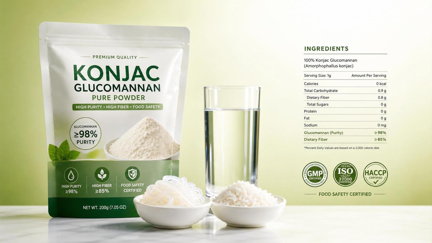 Is Konjac Gum Powder Safe for IBS? What to Check First