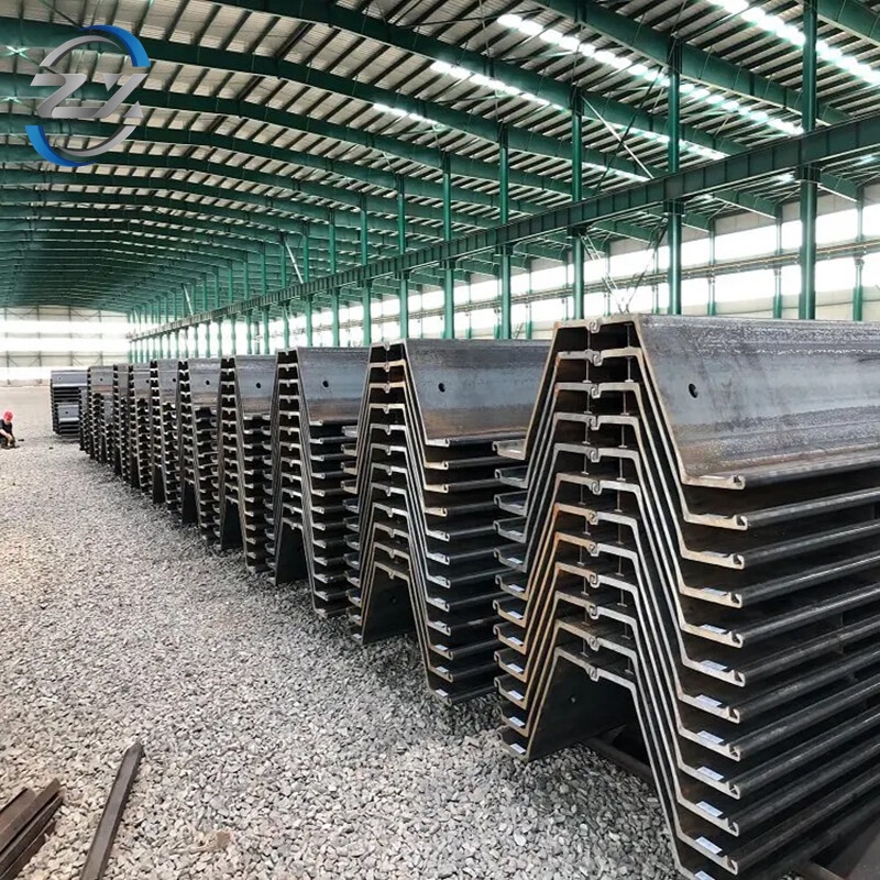 SM 400A SS490B ركائز صفائح فولاذية على شكل حرف U