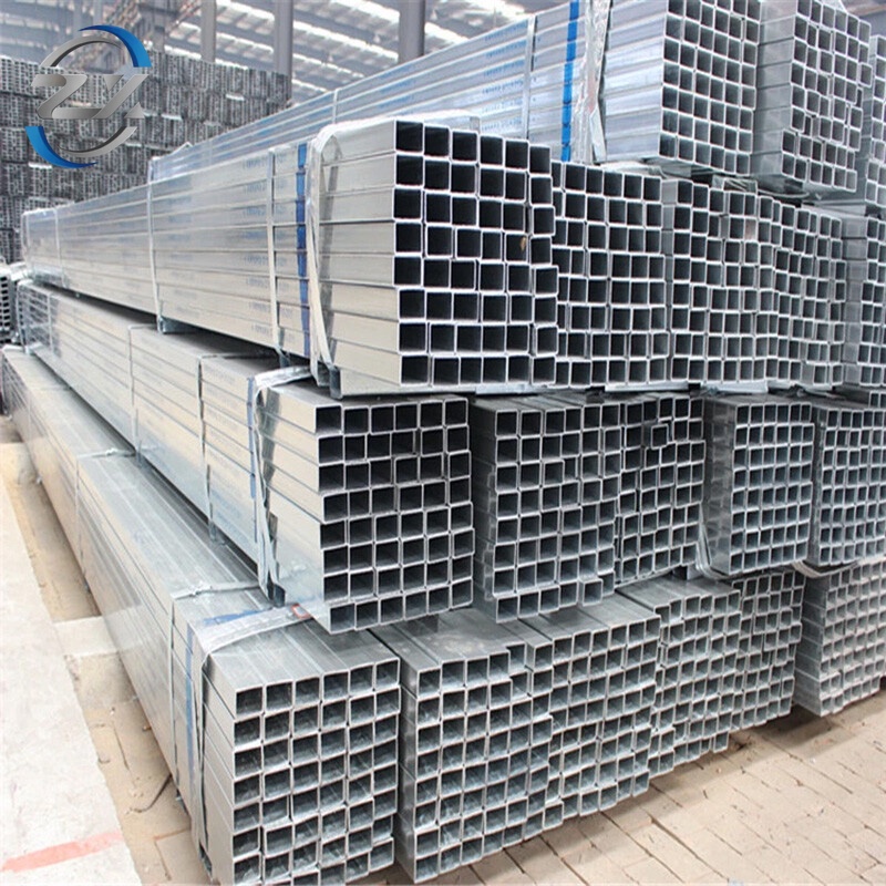 Tubo cuadrado de acero galvanizado