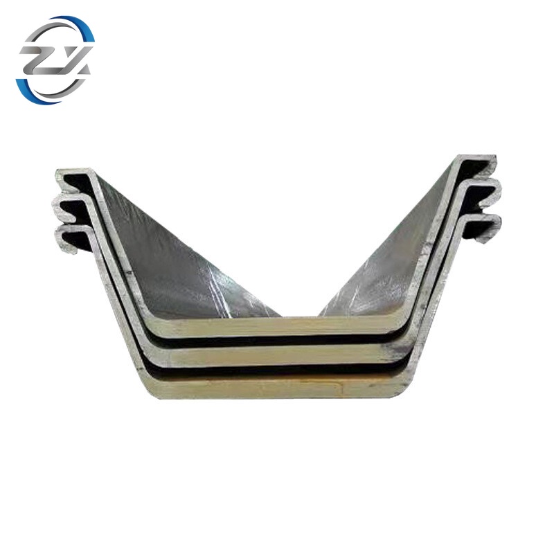 SM 400A SS490B Pilote de chapa de acero en forma de U