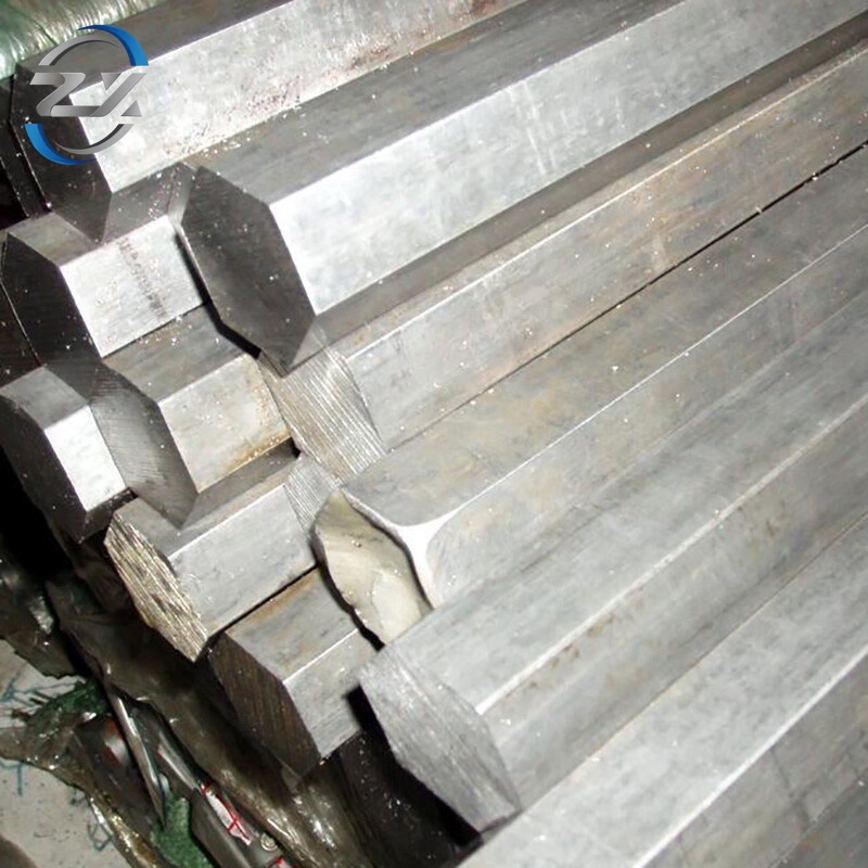 Barra hexagonal de acero inoxidable