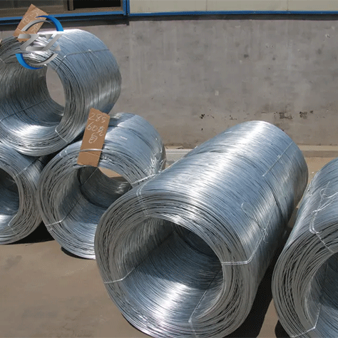 Alambre de acero galvanizado