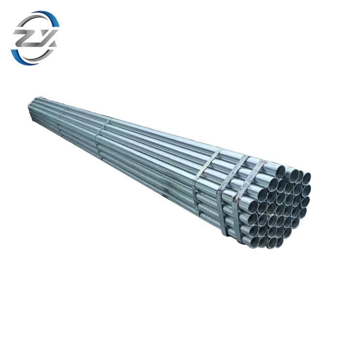 Tubo redondo de acero galvanizado DX51D