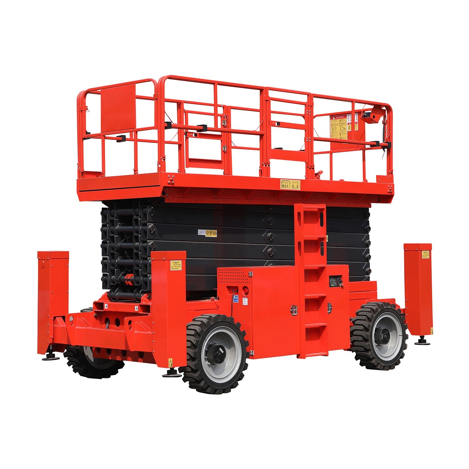 Off-road scissor lift