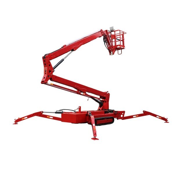 Tracked articulated boom lift platform