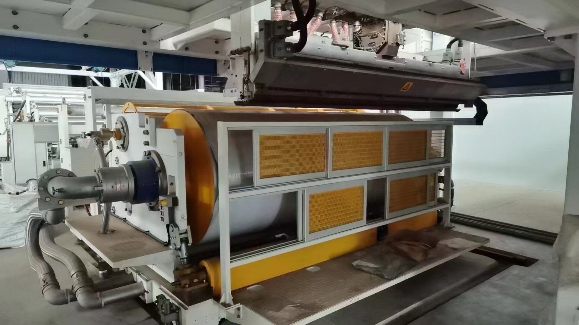 IRAN CUSTOMER INSPECT FILM LAMINATING LINE