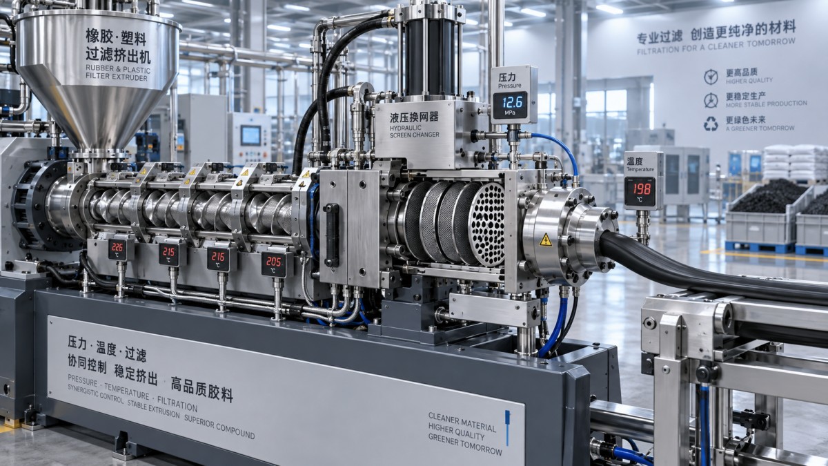 Understanding Pressure, Temperature, and Filtration in Straining Extrusion