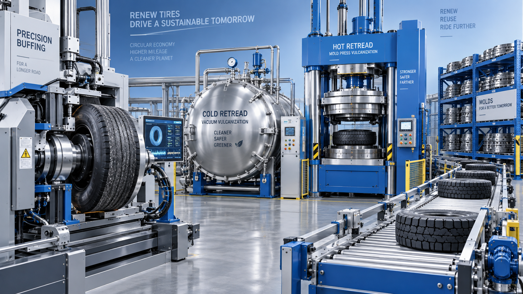 Cold Retreading vs Hot Retreading: Equipment and Quality Trade-Offs