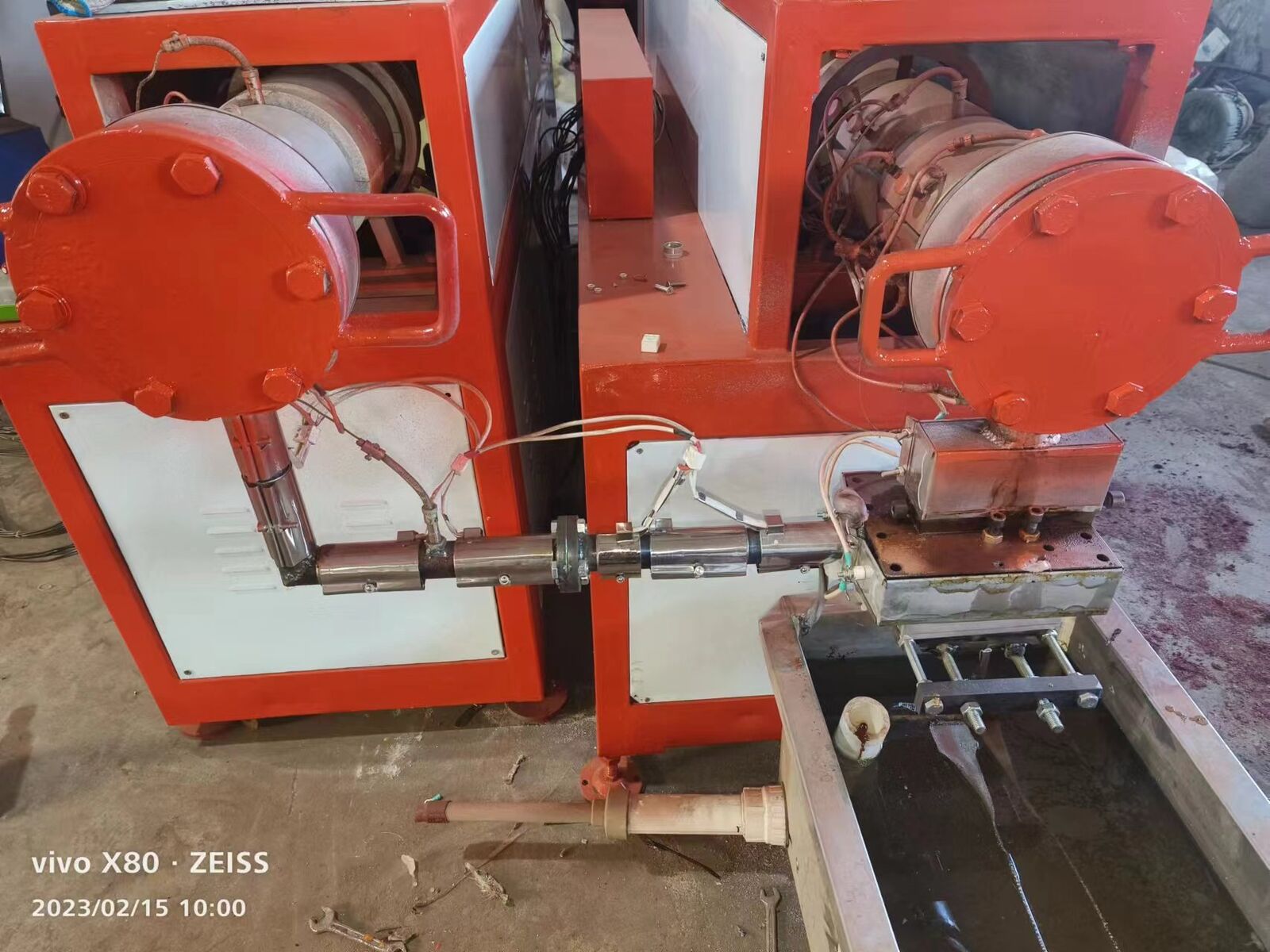 PP wrapping belt extrusion line for Indonesian Customer