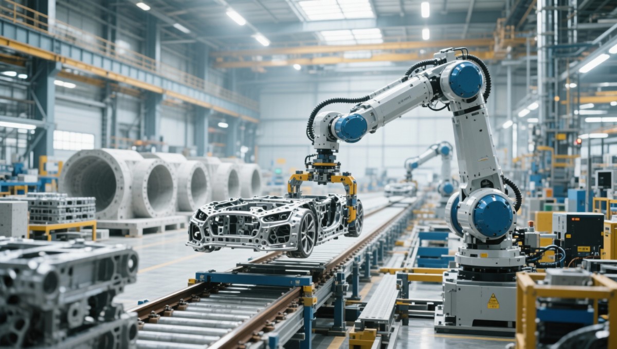 China Railway Industrial Secures Patent for Embodied Robotics in Material Handling, Boosting High-Precision Delivery Capabilities for Overseas Infrastructure and Manufacturing Projects China Railway Industrial Secures Patent for Embodied Robotics in Material Handling, Boosting High-Precision Delivery Capabilities for Overseas Infrastructure and Manufacturing Projects