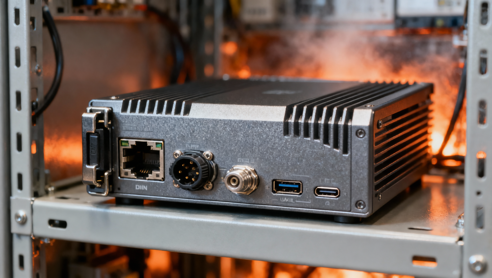 DIN rail PC manufacturers adding fanless cooling—only to hit unexpected derating above 45°C