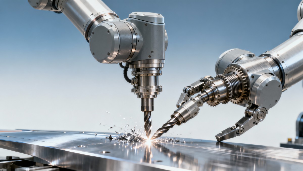 Industrial robots in aerospace assembly: when joint stiffness becomes the limiting factor for surface finish Industrial robots in aerospace assembly: when joint stiffness becomes the limiting factor for surface finish
