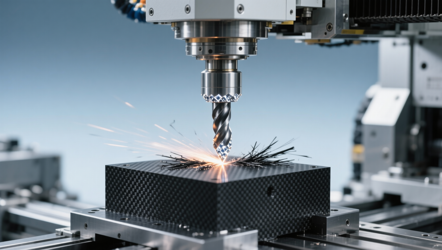 Precision machining of carbon fiber composites reveals unexpected tool wear patterns—here’s what changes at 300+ mm/min feed rates