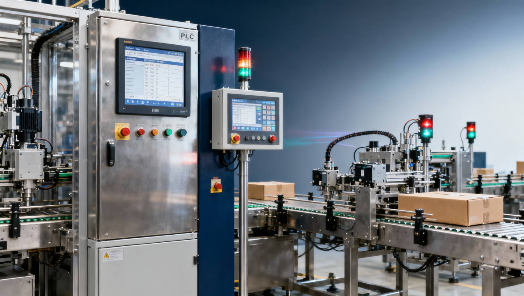 PLC control for packaging machinery often fails at product changeover