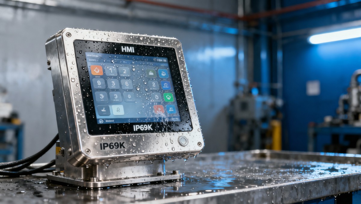 IP69K HMI screen touch sensitivity after washdown cycles