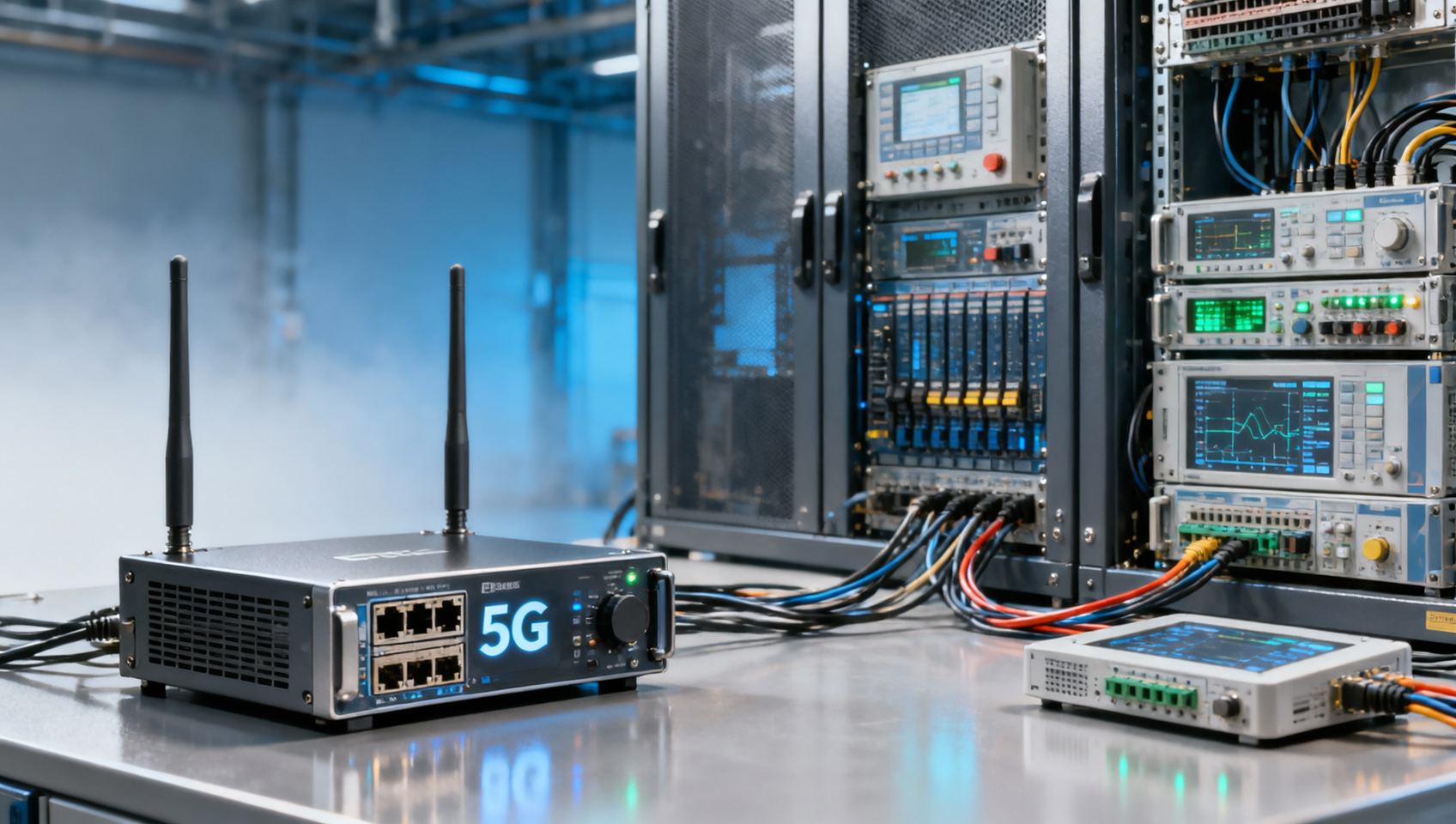5G Industrial Router Throughput Test