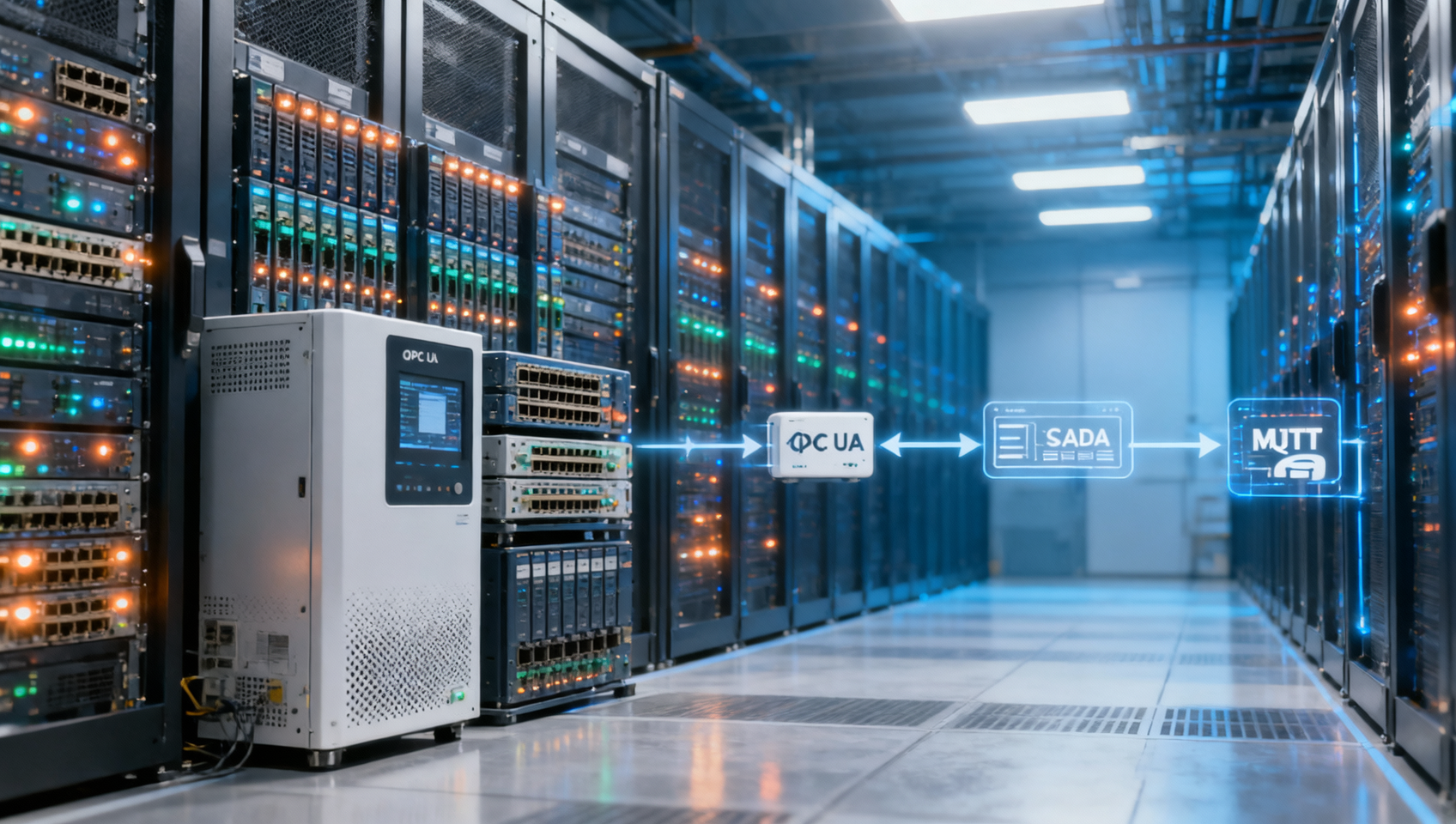 OPC UA server response time under rising tag counts