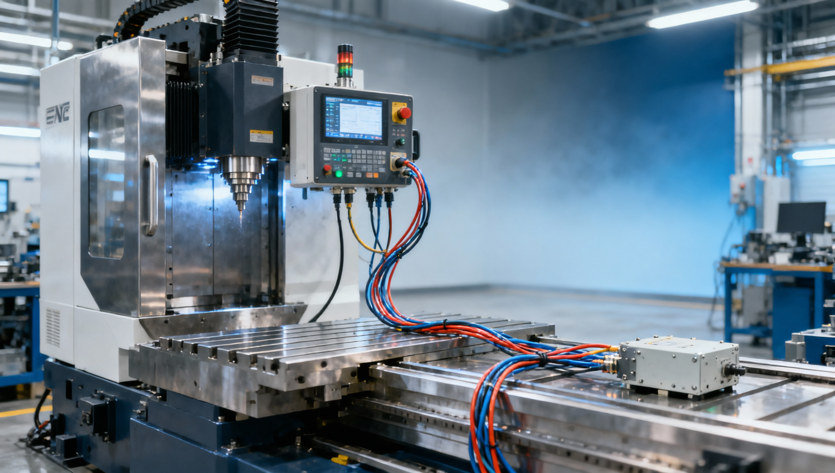 Predictive maintenance software for CNC and false alarms