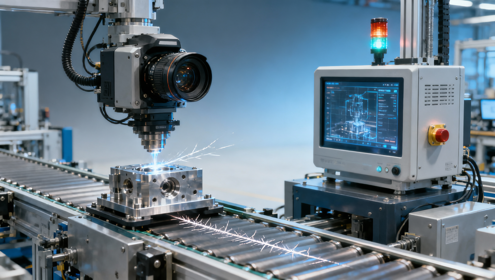 Vision based quality inspection software in low contrast scenes