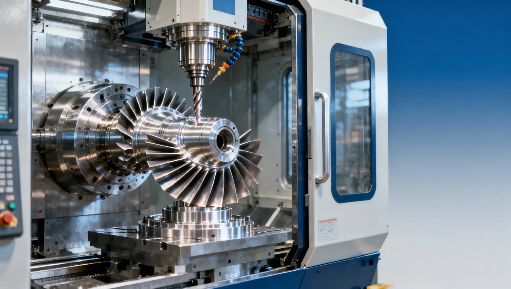 5 Axis CNC for Aerospace Impellers Why Programming Errors Get Expensive