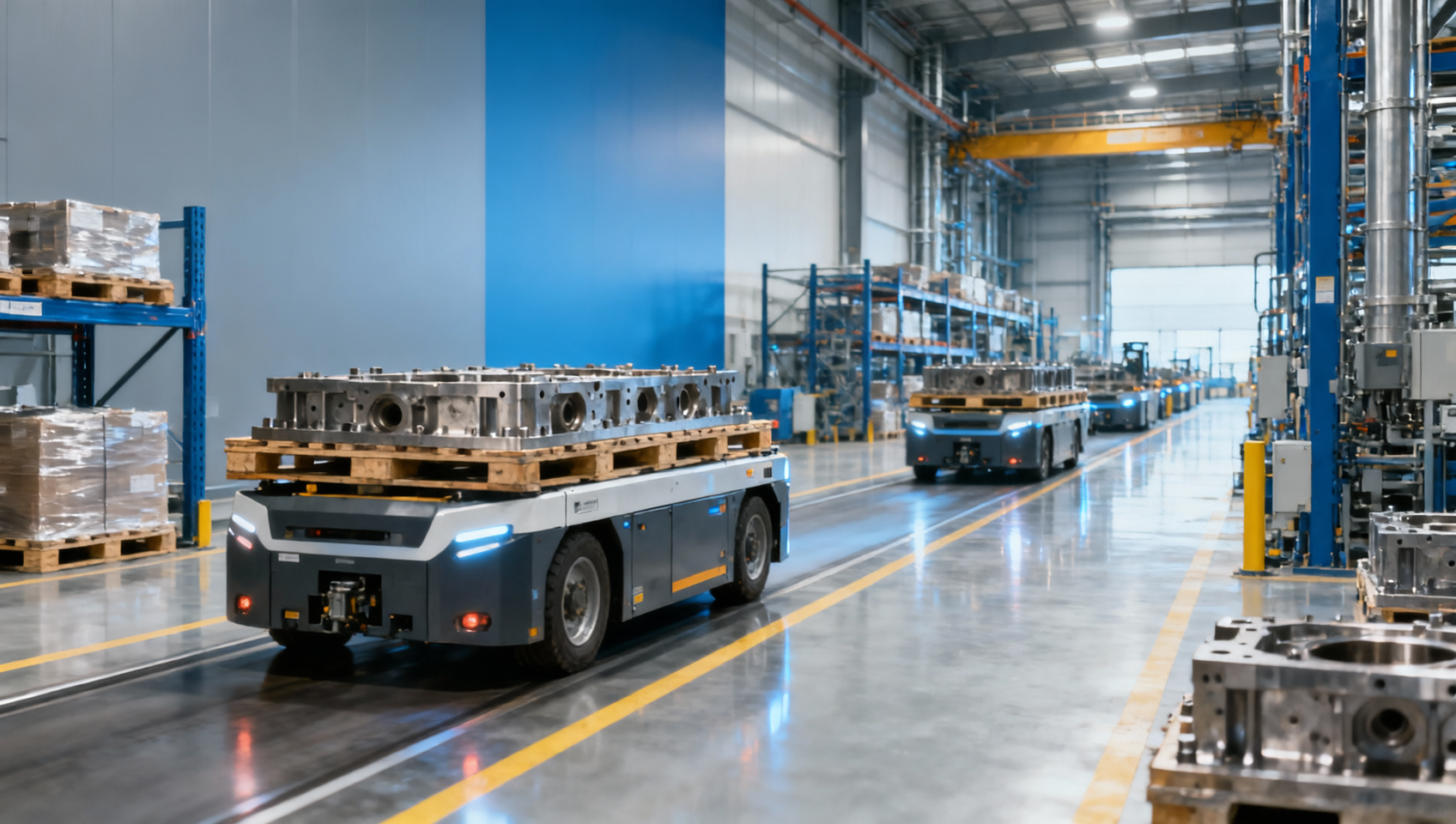 When Does an Automated Guided Vehicle for Heavy Load Pay Off?