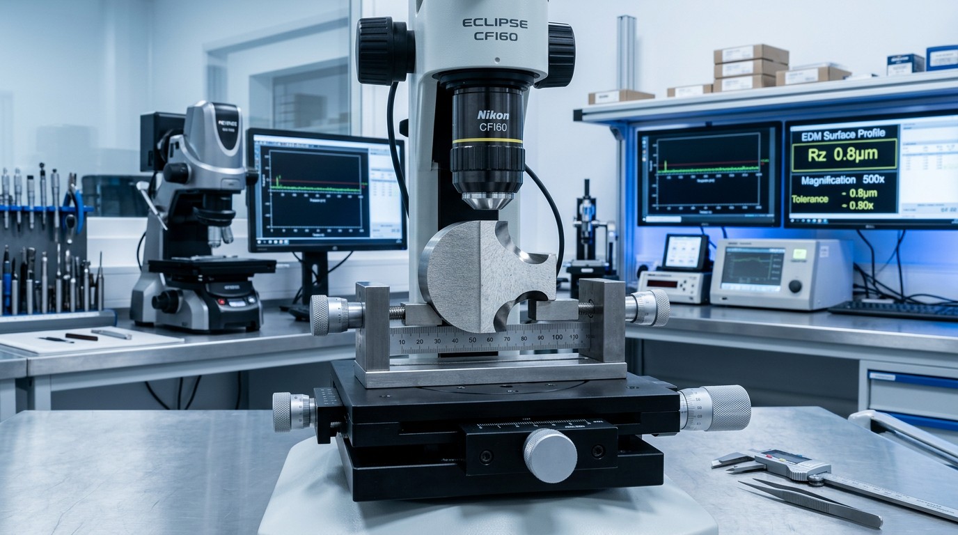 What EDM surface integrity analysis can reveal after fine cuts