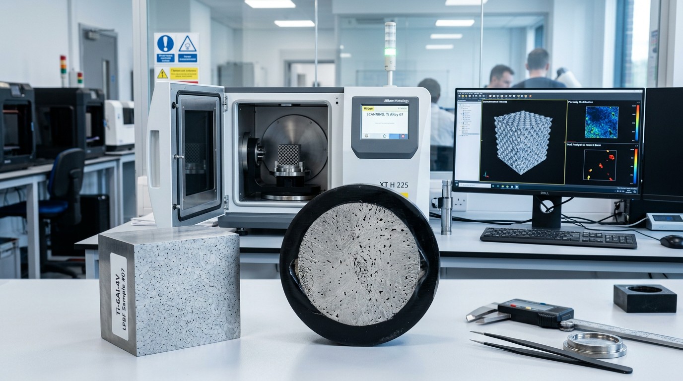 3D printing titanium porosity test results that signal trouble