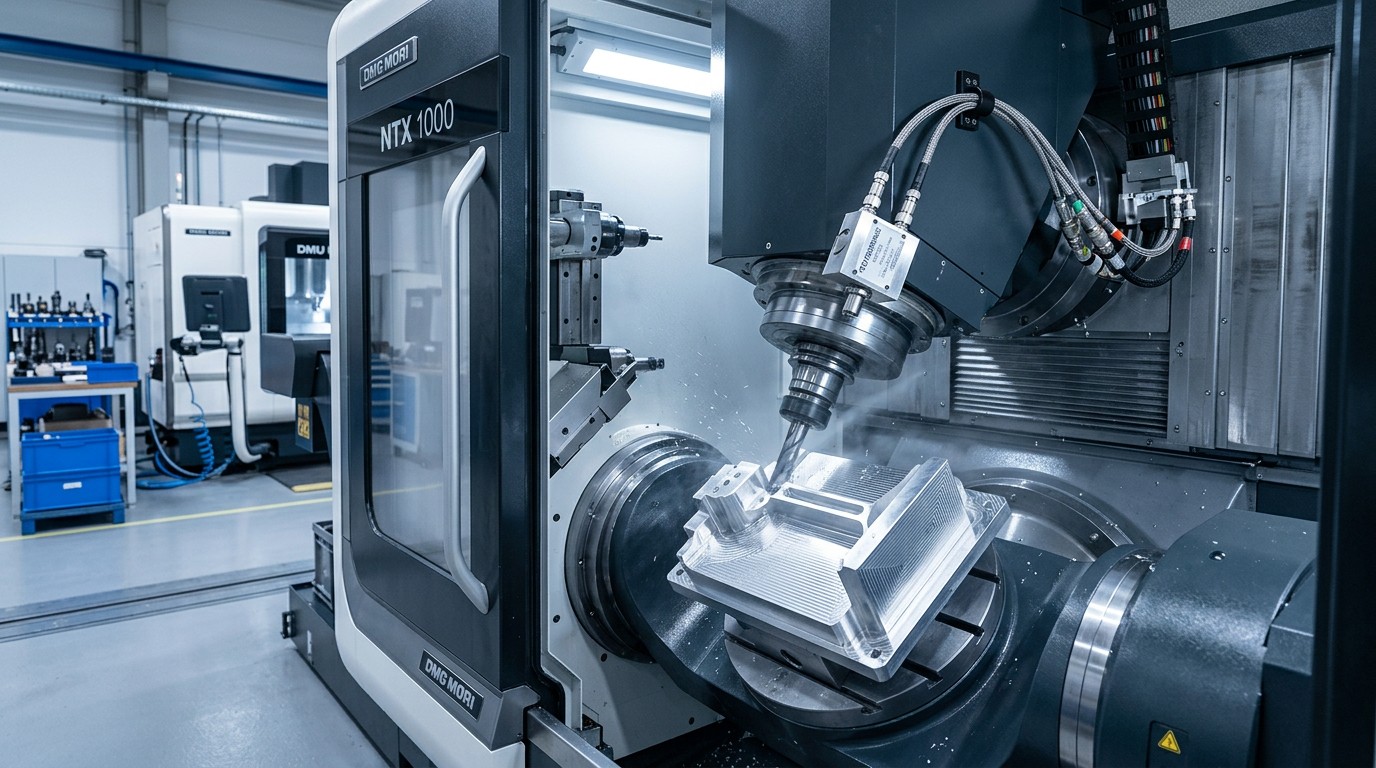 CNC milling chatter frequency analysis before surface finish drops