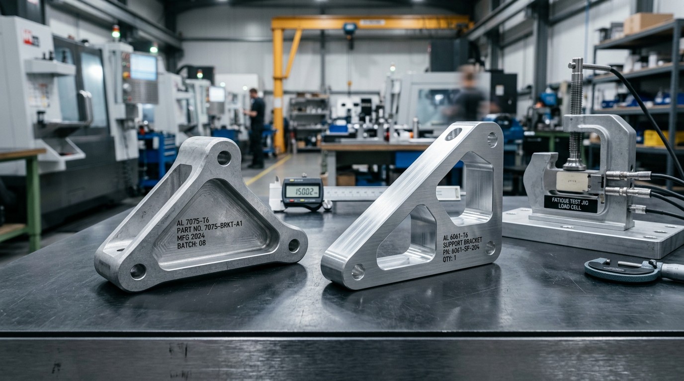 Aluminum 7075 vs 6061 strength under repeated load