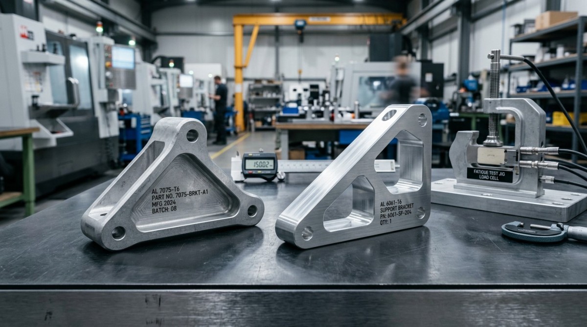 Aluminum 7075 vs 6061 strength under repeated load Aluminum 7075 vs 6061 strength under repeated load