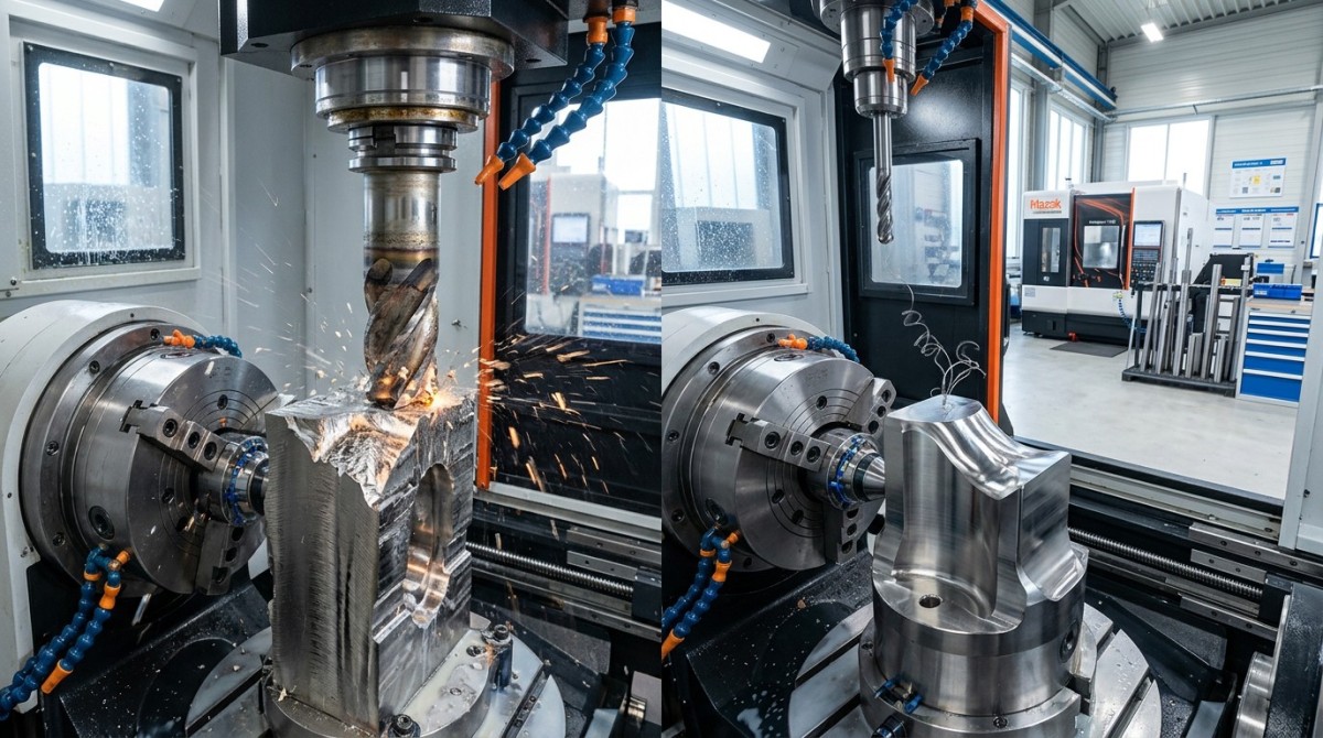 Inconel 718 tool wear rate during roughing vs finishing