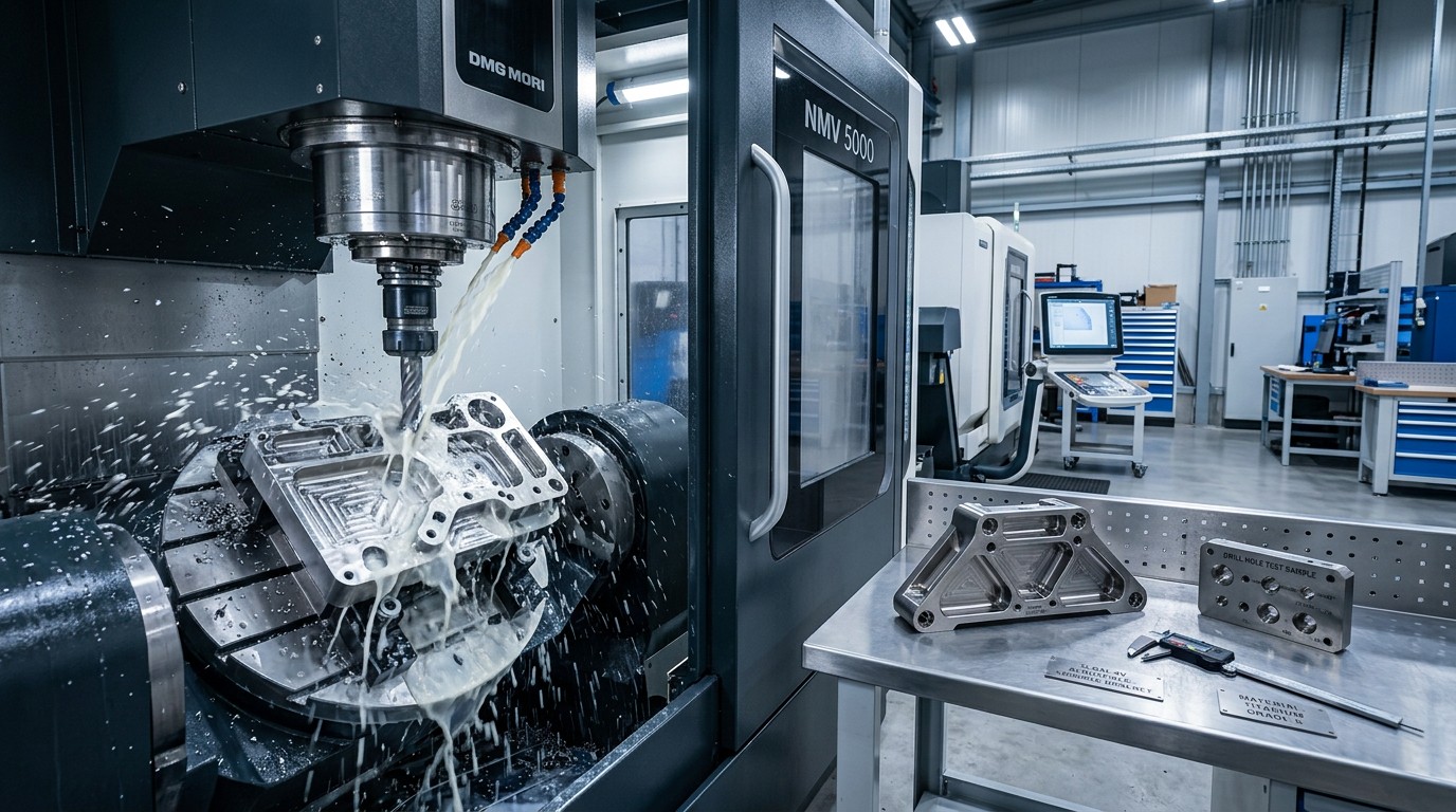 Titanium Grade 5 machinability issues that slow cycle time