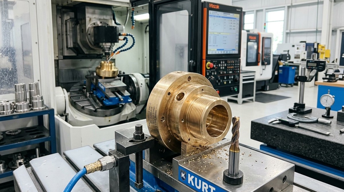 Custom brass CNC parts and the tolerance issues behind easy machining