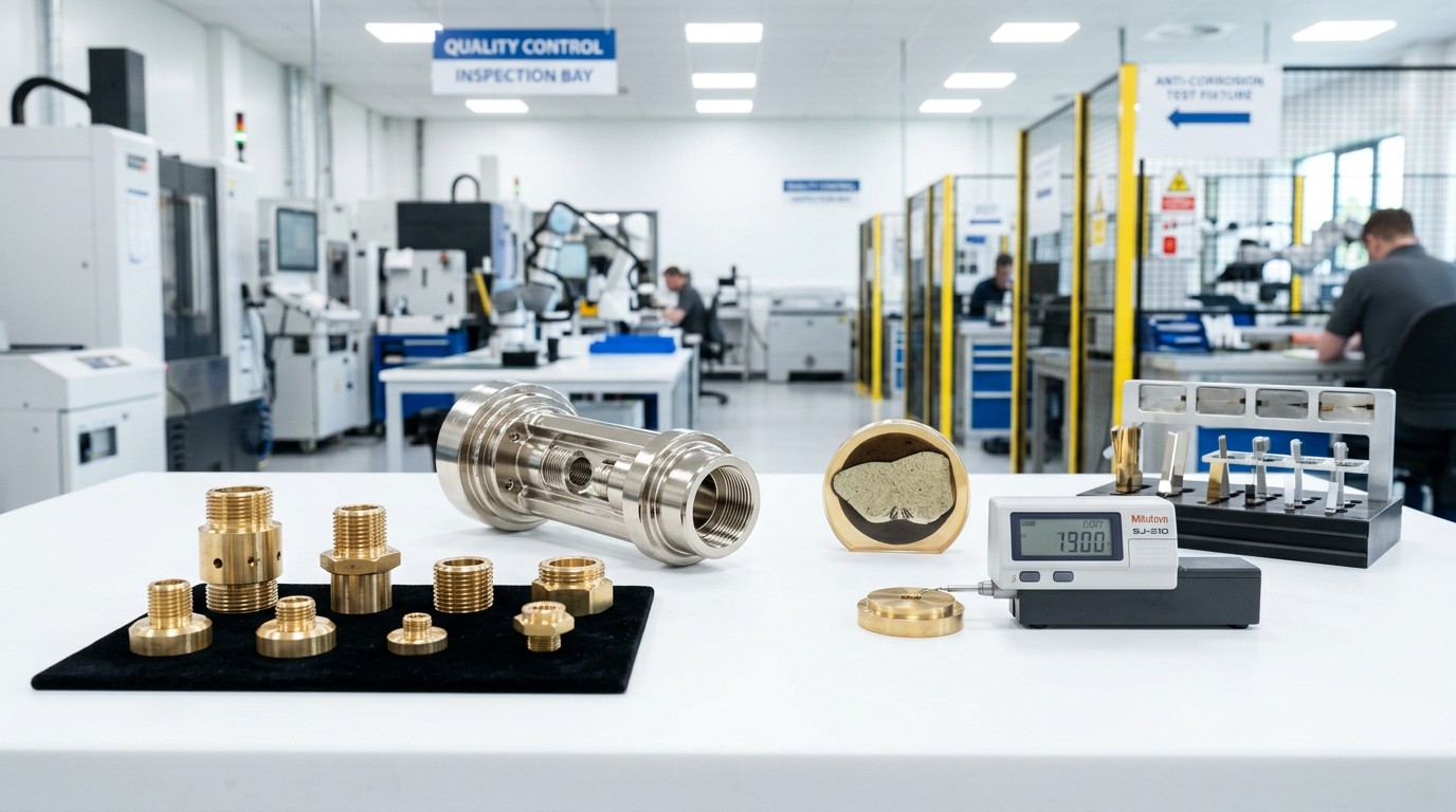 Why custom brass CNC parts can still fail in plated assemblies