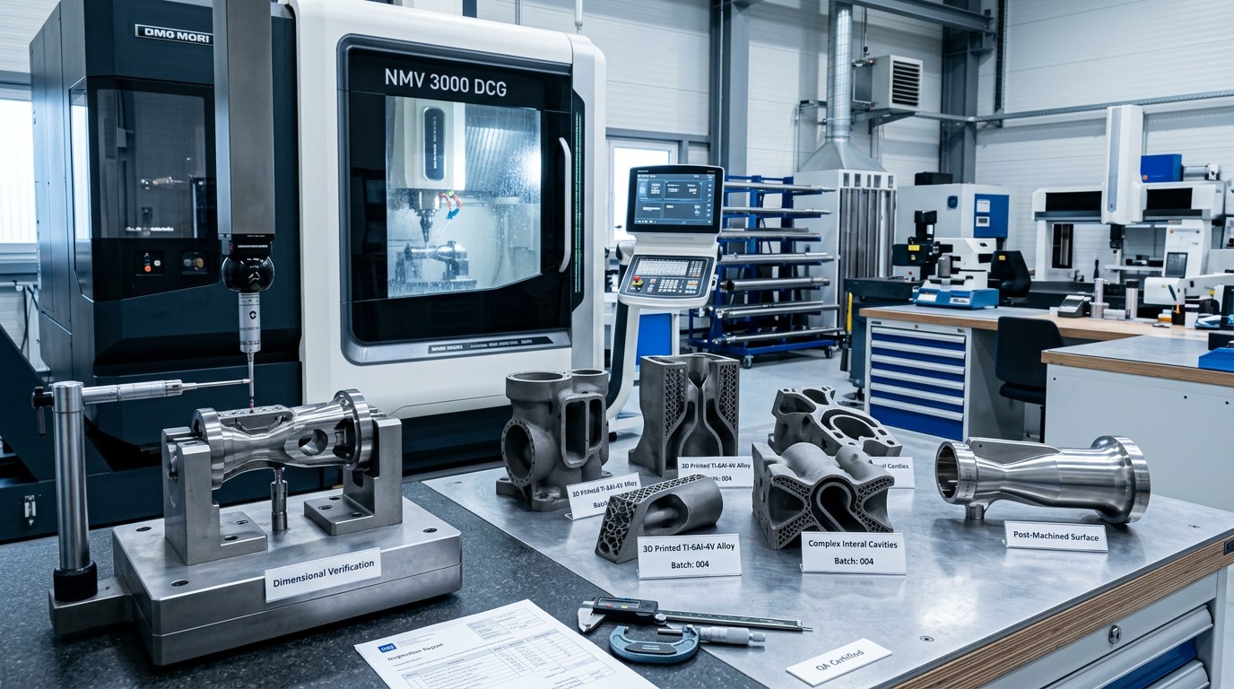 Industrial 3D printing service China for low volume metal parts